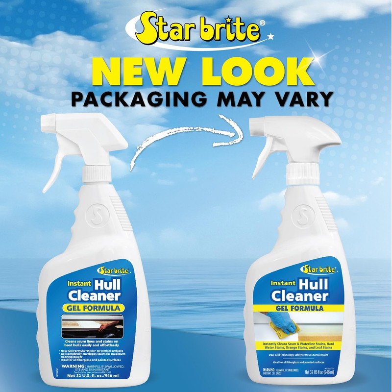 STAR BRITE Instant Hull Cleaner - 32 Oz Gel Spray