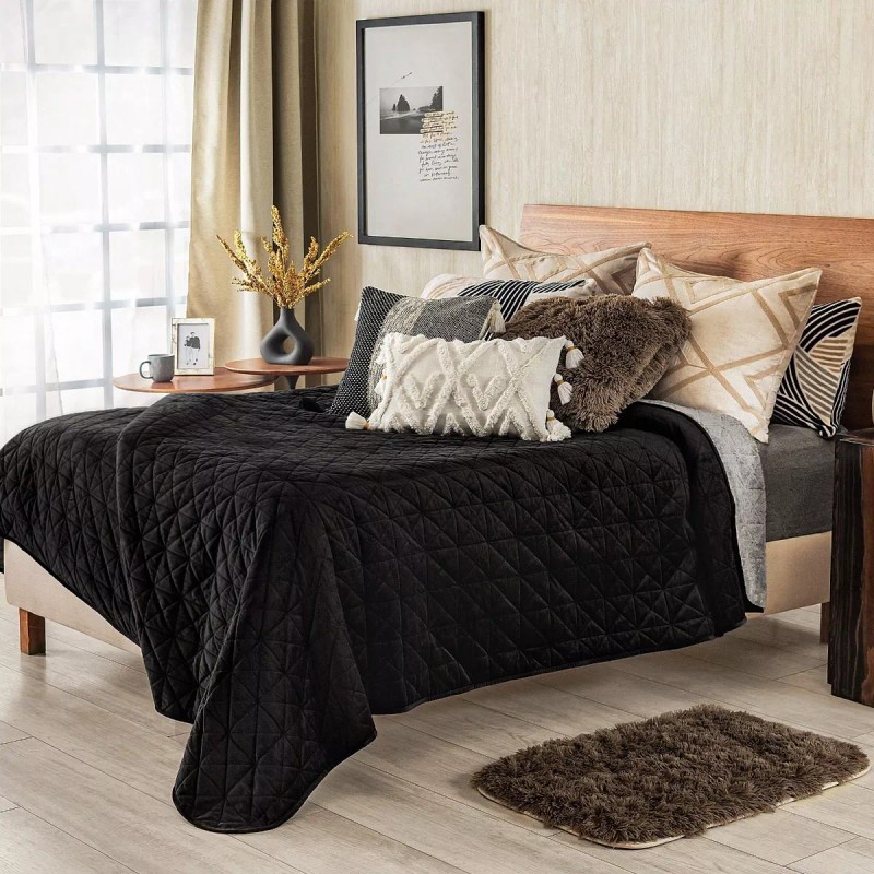 Vianney Funda De Cojin Rectangular Mumbai Beige Textura Elegante