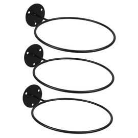 Gatuida 3pcs Sports Balls Mounted Display Holder for Basketball Soccer Volleyball Convenient Installation for Home Office Garage School and Shop Durable Design for Vertical Ball Storage