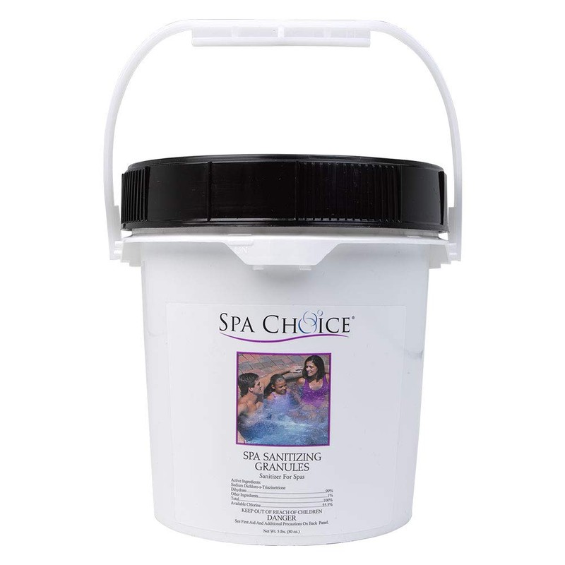 SpaChoice 5-Pounds Premium Spa Sanitizing Granules, Spa Chlorine Granules for