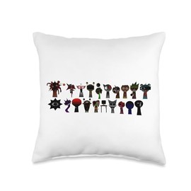 All Sprunky! Phase 3 | Jevin Funbot Simon Throw Pillow