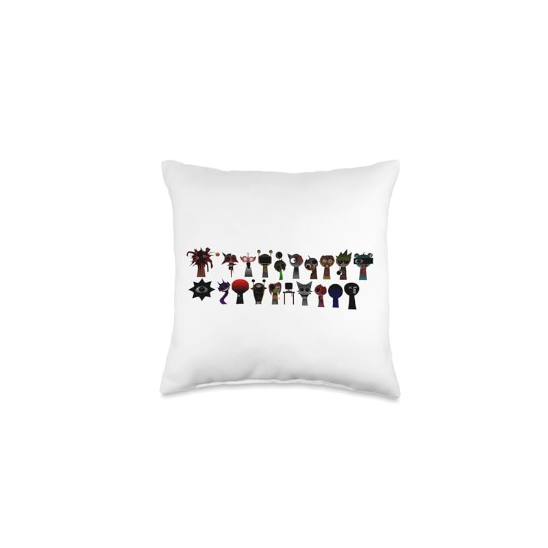 All Sprunky! Phase 3 | Jevin Funbot Simon Throw Pillow