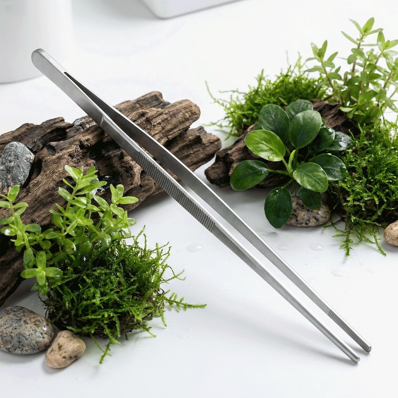 May – Terrarium Tweezers 20 cm Stainless Steel Feeding Tweezers