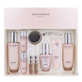 Ohui O HUI Miracle Moisture Pink Barrier 4-piece Special Set Moisture / 오휘 미라클 모이스처 핑크 베리어 4종 기획세트 촉촉