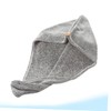 TOVINANNA Hair Drying Quick Drying Towel Bamboo Charcoal Absorbent Cap