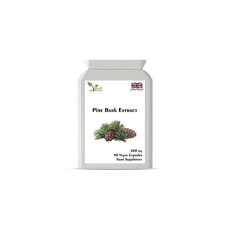Pine Bark Extract 250 mg | 90 Vegan Capsules |