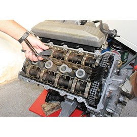 Feeler Gauge, 21 Blades 0,10-0,50 mm/.004-.020" 100 mm, with lock-nut