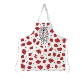 AKTAP From Blood And Ash Gifts Merch FBAA Series Inspired Apron Blood And Ash Novel Apron With Pockets for BBQ Cooking Chef (AP, Fbaa Apron-HT)