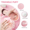MMQ 8 Pieces Triangle Powder Puff Face Soft Triangle Makeup