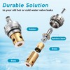 Enhon Hot Cold Stem Compatible with Kohler 6N-7H and 6N-7C,
