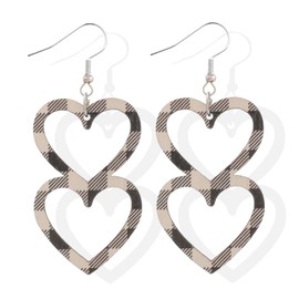 Valentines Day Earrings for Women Red Heart Earrings Love Envelope Dangle Earrings Cute Bear Earrings Valentines Day Accessories for Women Valentine's Day Gifts for Her