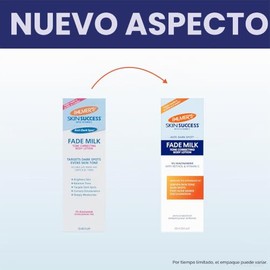 Palmer's Skin Success Loción corporal, leche antimanchas oscuras (8.5 onzas) | Moisturizer with Niacinamide, Fades Age Spots, Helps Uneven Skin Tone &