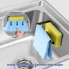 GAViA Kitchen Sink Sponge Holder - Sponge and Dish Cloth