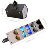 LBTbate Sunglasses Organizer with 5 Slots, Travel Glasses Case Multiple