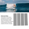 Kuuleyn 4Pcs Surfboard Deck Traction Pads,Surfing Front Traction Anti Slip