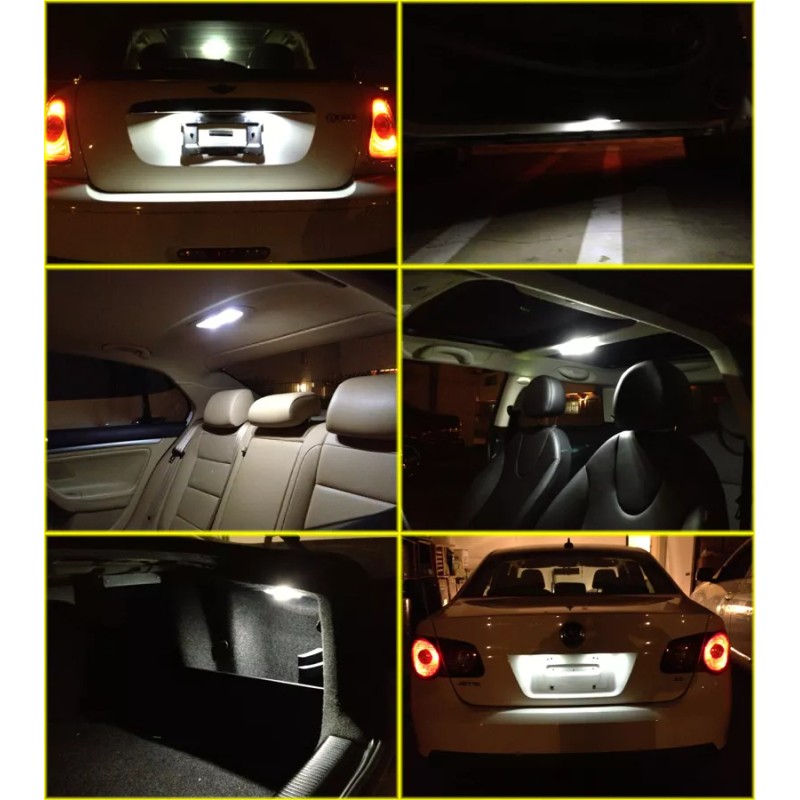 D15 Lighting 4 x Xenon White LED Cargo Trunk Light