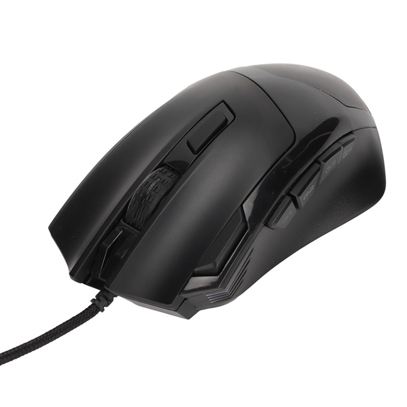 Gaming Wired Mouse RGB 6 DPI Levels High Accuracy Black