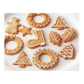 [Christmas Limited] Popular Christmas Cookie Cutter (Small 5 cm) Set of 5 