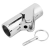 Marine Boat Pipe Connector Stainless Steel Folding Swivel Coupling Tube