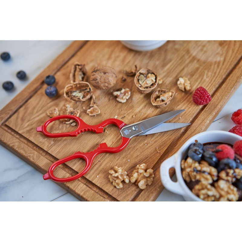 Zwilling Kitchen Shears, Multi-Purpose, Bottle Opener, Jar Lid Lifter, Dishwasher