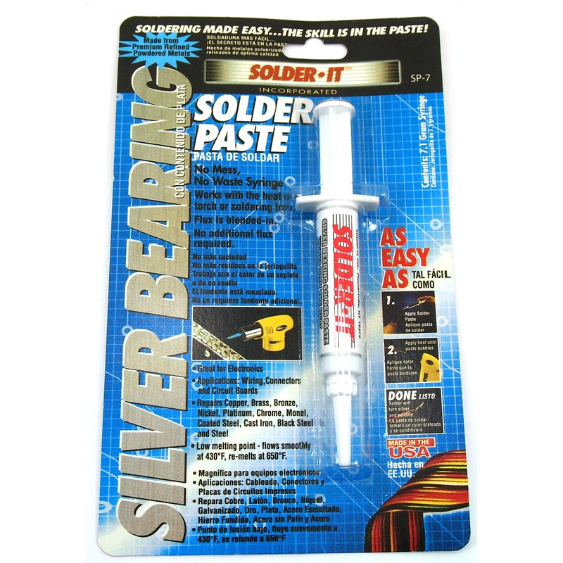 Tix Solder for soldering Jewelry & Metals with Silver Bearing