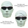 Bikershades Motorcycle Riding Sunglasses Safety Grey Lens Black Pink Frame