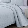 Chezmoi Collection Austin King Bedspread Set 3-Piece Pinsonic Quilted Oversized