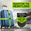 Untethered Luggage Straps | TSA-Approved Suitcase Belts with Heavy-Duty Buckles.