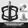 Bicycle Pedals Aluminium Alloy Bicycle Pedals-Mountain Bike Pedals with Removable