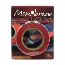 YNAK Membrane Seam Tape, Rainwear, Repair, Tent Inappropriate, 2 Layer Compatible, Seams, Repair, Waterproof, Maintenance, Iron On, Width 0.8 inches (20 mm) x 65.6 ft (20 m) x 65.6 ft (20 m)