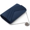 Milisente Clutch Bag for Women, Suede Clutch Bags for Wedding