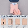 VON HEESEN Slim Wallet with RFID Protection, for Men and