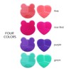 Vtrem Makeup Brush Cleaner Mat 2 PCs Bear & Heart