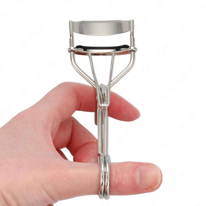 Shobido SPV71572 Eyelash Curler (Includes 1 Replacement Rubber), Single, Double