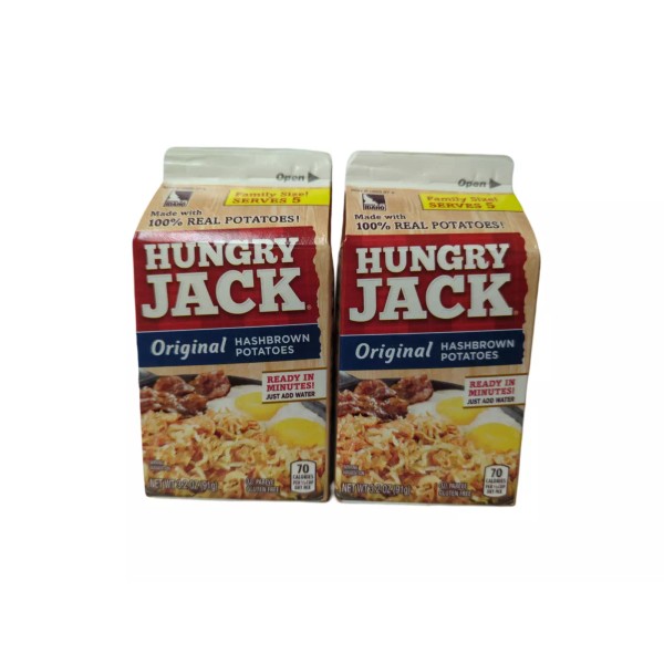 HUNGRY JACK 16 PACK, Hungry Jack Original Hashbrowns Family Size,