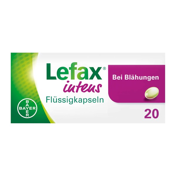 Lefax Intens Liquid Capsules, 250 Mg, Simeticon