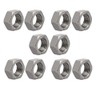 sourcingmap 10pcs M16 x 1.5mm Pitch Metric Fine Thread Carbon