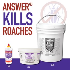 Answer Boric Acid Insecticidal Dust – 5 lbs Bulk Pest Control Dust for Crawling Insects, Long-Lasting Residual and Easy Application