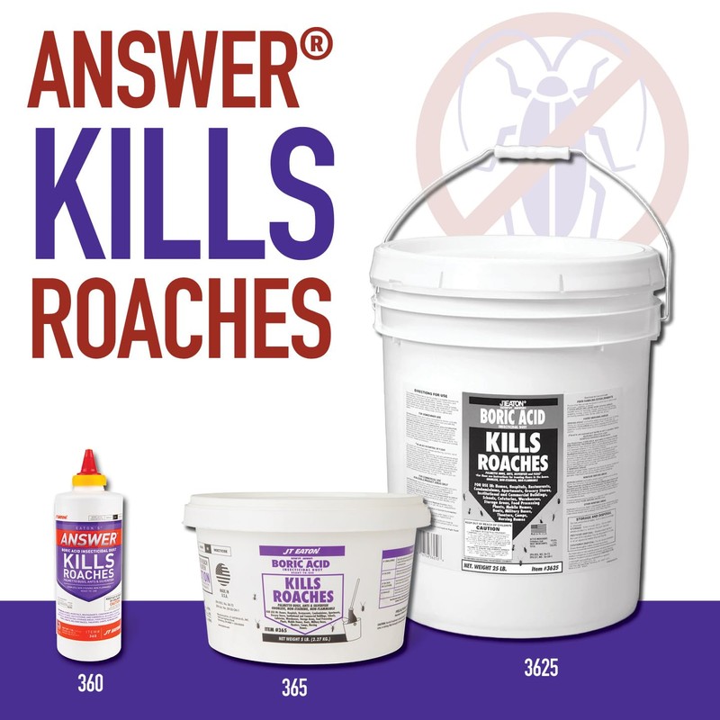 Answer Boric Acid Insecticidal Dust – 5 lbs Bulk Pest