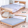 ZGTS Triangle Bed Sheet Clips 4 PCS Set Adjustable Bed