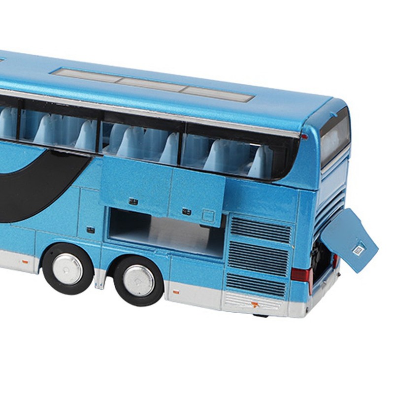 Electric 1:32 Alloy Doubledecker Bus Model Toy with Light Music