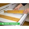 Durawe Company Adjustable Bamboo Drawer Dividers Organizers Expandable (12-16") Kitchen