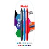 Pentel IZee Retractable Ballpoint Pen with Metal Clip Blister de