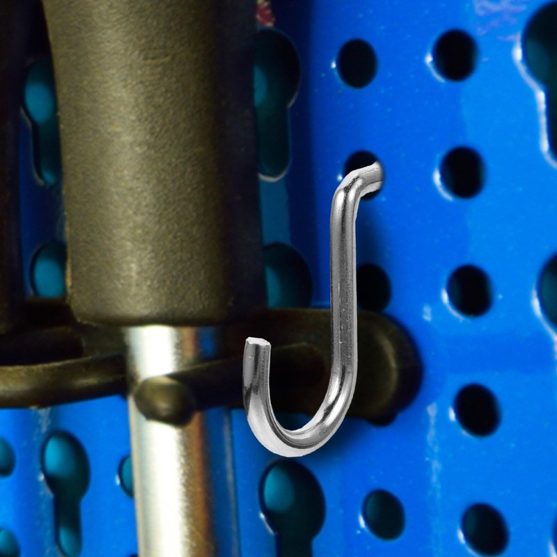DOITOOL Metal Shelving 20pcs Pegboard Hooks Set Heavy Duty Peg