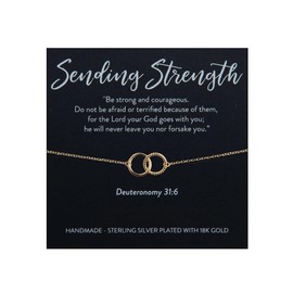 Luxury Christian Bracelet With Bible Verse In Gift Box, Premium Religious Jewelry Gift For Birthdays, Sympathy, Mom, Mom to be, Sister, Daughter, Wife, Aunt, Niece & Friend, Inspirational