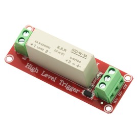 DC 5V 220V 5A 1 Channel SSR Solid State Relay Module High Low Level Trigger Switching Transistor Board,Solid State Relay 12V 24V 5V for Arduino