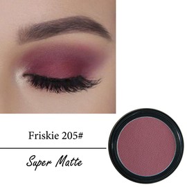 Mysense Matte Beige Single Eyeshadow Palette, Pressed Powder Eye Shadow Makeup, Neutral Nude Shade Eyelid Color, High Pigment Long Lasting Vegan & Cruelty Free, 203# Polly