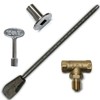 Midwest Hearth Universal Log Lighter Kit with Burner Pipe, Straight