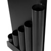 GUORUNJIA Cable Tie Organizer Holder,Steel Material（Black）