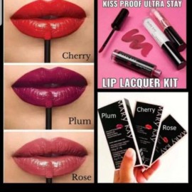 Mary Kay ~ Ultra Stay Lip Lacquer Kit ~ Variety ~ New in Box-  Plum